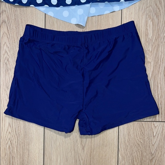 NWT - Navy and White Polka Dot Swim Set - Picture 6 of 11